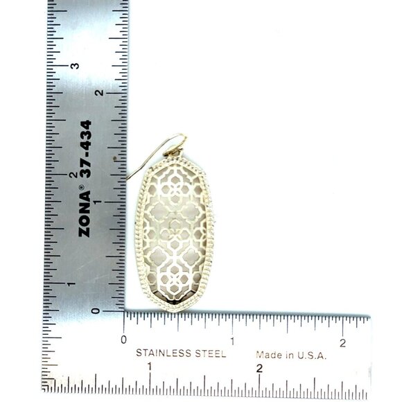 Kendra Scott Elle Filigree Earrings - Picture 4 of 5